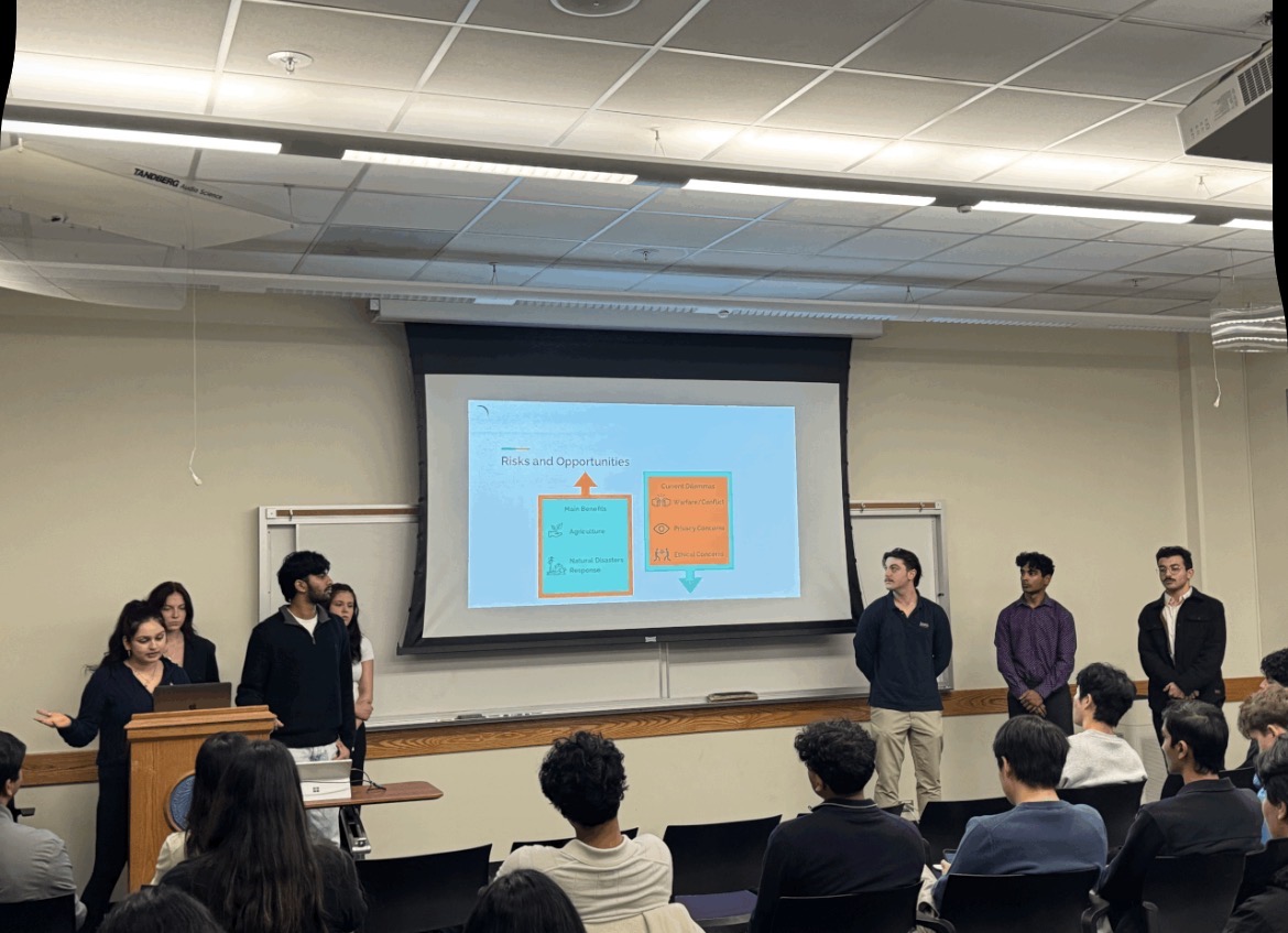 Presenting to Space Sciences Laboratory