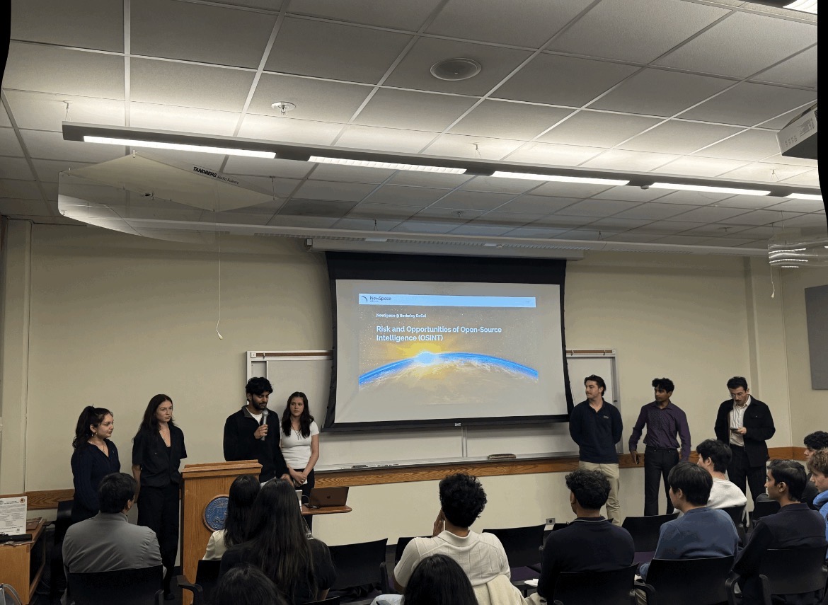 Presenting to Space Sciences Laboratory