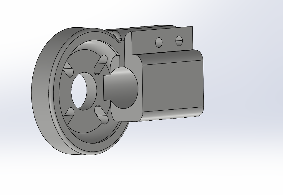 Motor Arm Connector Detail
